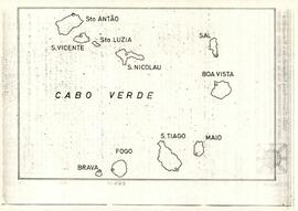 Mapa de Cabo Verde