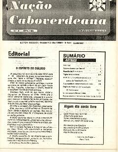 Nação Caboverdeana, nº 18 - abril 1984