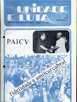 Revista Unidade e Luta, nº 4, IIª série, fevereiro 1980