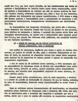 Relatório da Iª Reunião do Comité Nacional das Regiões Libertadas do Sul