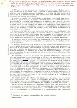 A África vive em período de viragem
