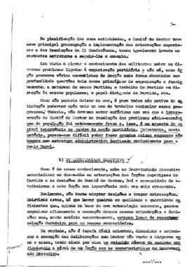 Relatório anual do setor rural da Praia