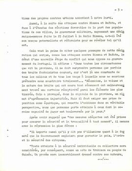 Rapport bref sur la lutte en 1971, par Amílcar Cabral, Secrétaire Général du PAIGC