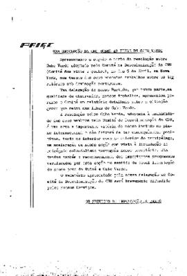 Resolução adotada a 5 de abril de 1974 pelo Comité Especial encarregado de estudar a situação relativa à aplicação da declaração sobre a outorga da independência aos países e povos coloniais