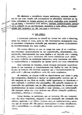 Relatório anual do Setor Rural da Praia