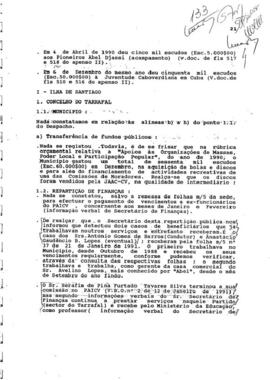 Relatório da Comissão Especial de Inquérito