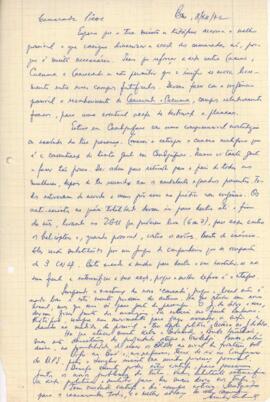 Carta de Amílcar Cabral ao Camarada Pedro Pires