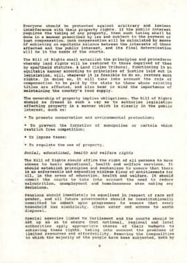 ANC Policy Guidelines for a Democratic South Africa: Draft for Discussion