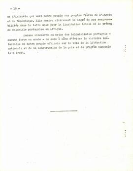 Rapport bref sur la lutte en 1971, par Amílcar Cabral, Secrétaire Général du PAIGC