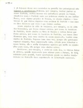 Princípios do Partido escrito a partir de uma gravação das palavras do Secretário Geral, destinado aos camaradas participantes no Seminário de Quadros: Trabalho de Direção
