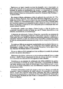 Relatório de Atividades do Governo, apresentado pelo Primeiro-Ministro Pedro Pires, na 9ª sessão Legislativa Ordinária da III Legislatura da Assembleia Nacional Popular, II Parte