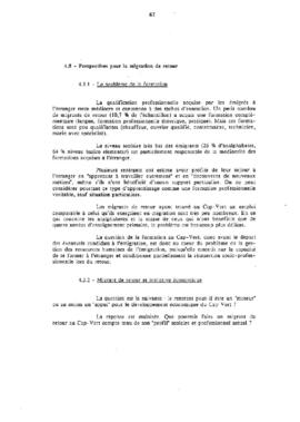 Rapport final du Ministère du Plan et de la Coopération sur la migration et transferts des cap-verdiens émigrés