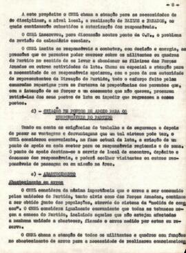Relatório da Iª Reunião do Comité Nacional das Regiões Libertadas do Sul