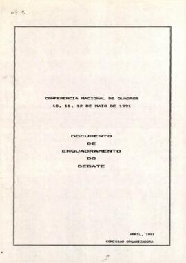 Conferência Nacional de Quadros: Documento de enquadramento do debate