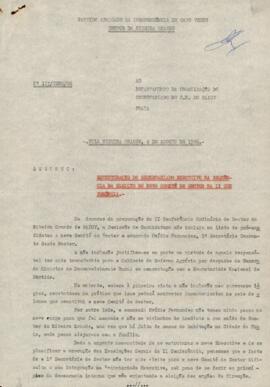 Oficio nº 133/CSRG/86, do Setor da Ribeira Grande, Santo Antão ao Departamento de Organização do Secretariado  do CN do PAICV