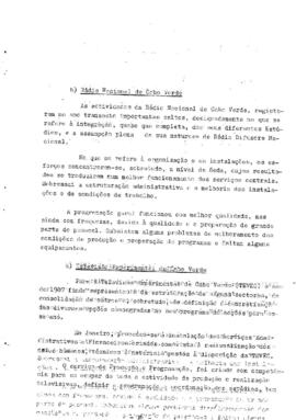 Relatório do Governo, apresentado pelo Primeiro-Ministro Pedro Pires, ao Plenário da 5ª Sessão Legislativa Ordinária da III Legislatura da Assembleia Nacional Popular, parte II