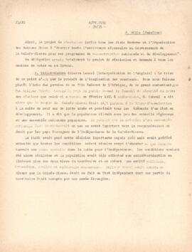 Vingt-huitième session Assemblée général: Compte rendu stenographique provisoire de la deux mille cent soixante deuxième séance plenière, tenu au siège, à New York, le jeudi 1er novembre 1973, à 15 heures.