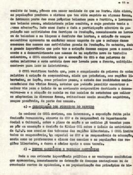 Relatório da Iª Reunião do Comité Nacional das Regiões Libertadas do Sul