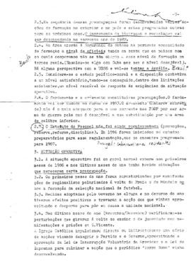 Relatório anual do Ministério das Forças Armadas e da Segurança