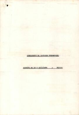 Conclusões da Comissão Permanente: Reunião de 18 a 19 de fevereiro 1980 - Bissau