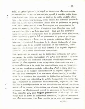 Discours  prononcé par Amílcar Cabral  sur les fondements et objetifs de la libération national