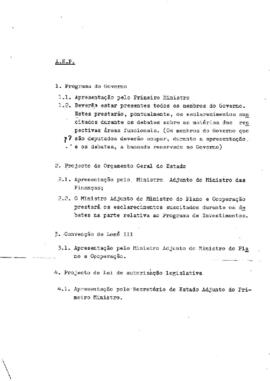 Relatório da reunião conjunta das Comissões Especializadas Permanentes