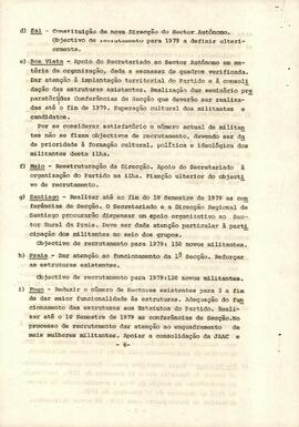 Memorando do Secretariado do Conselho Nacional do PAIGC