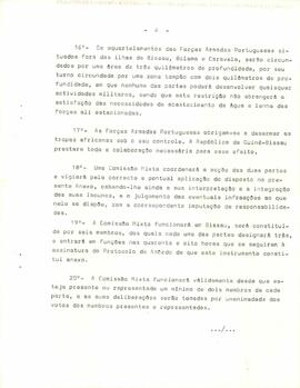 Anexo ao protocolo de acordo entre o Governo Português e o Partido Africano da Independência da Guiné e de Cabo Verde