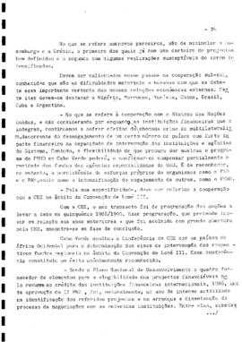Relatório de atividades do Governo, apresentado por Sua Excelência o Primeiro-Ministro Pedro Pires, ao Plenário da 3ª Sessão Legislativa Ordinária da III Legislatura da Assembleia Nacional Popular.