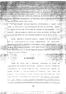 Relatório das atividades do partido - 1987