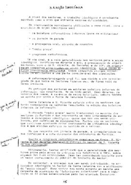 Relatório das atividades do partido - 1987