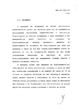 Relatório de atividades do Governo da República de Cabo Verde